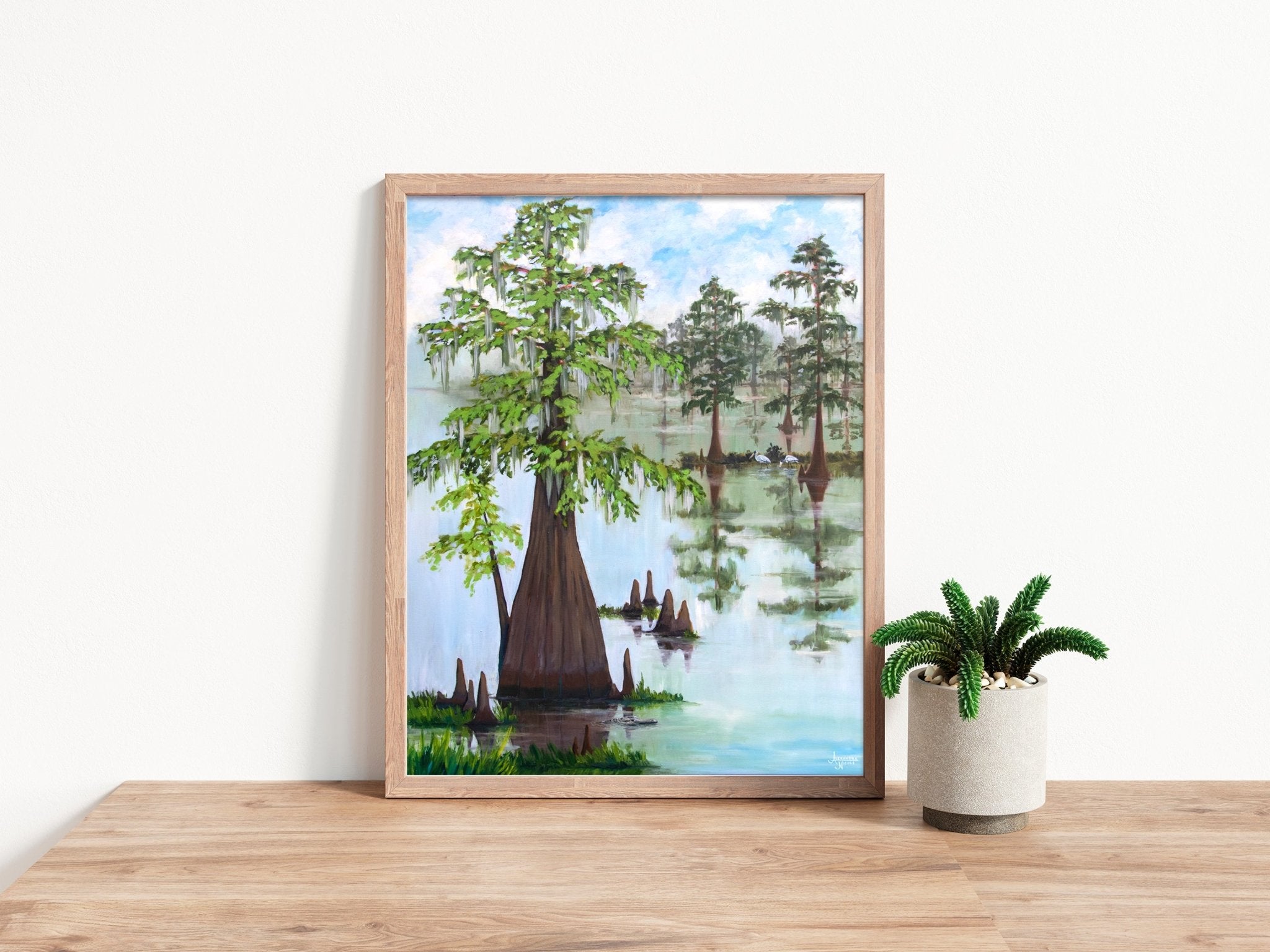 Cypress Tree Fine Art Print - ArtByAlexandraNicole