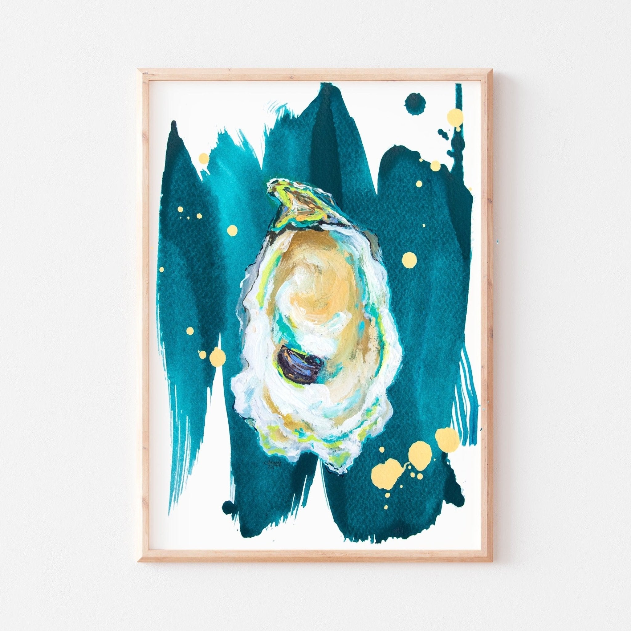 St. Anne's Oyster Shell Print - Oyster Movement Series - ArtByAlexandraNicole