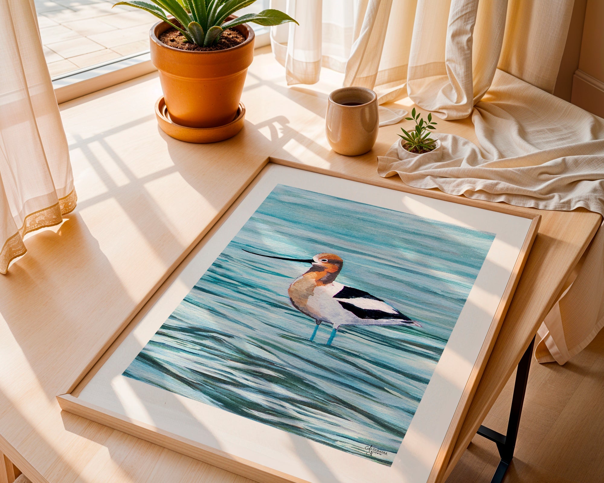 American Avocet - ArtByAlexandraNicole