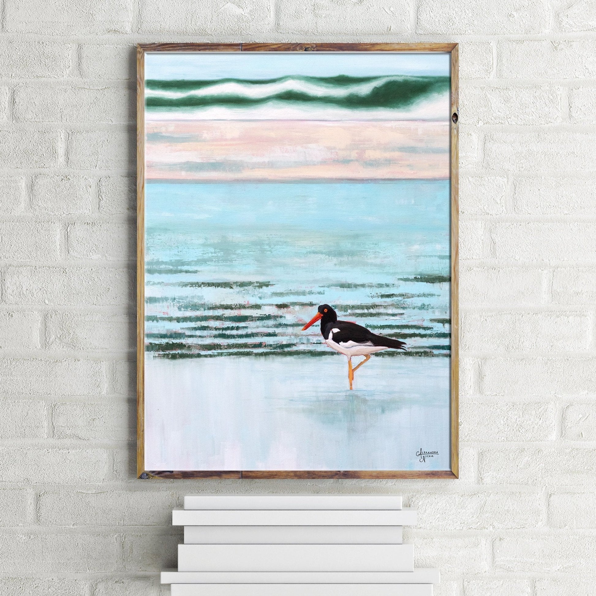 American Oystercatcher Print - ArtByAlexandraNicole