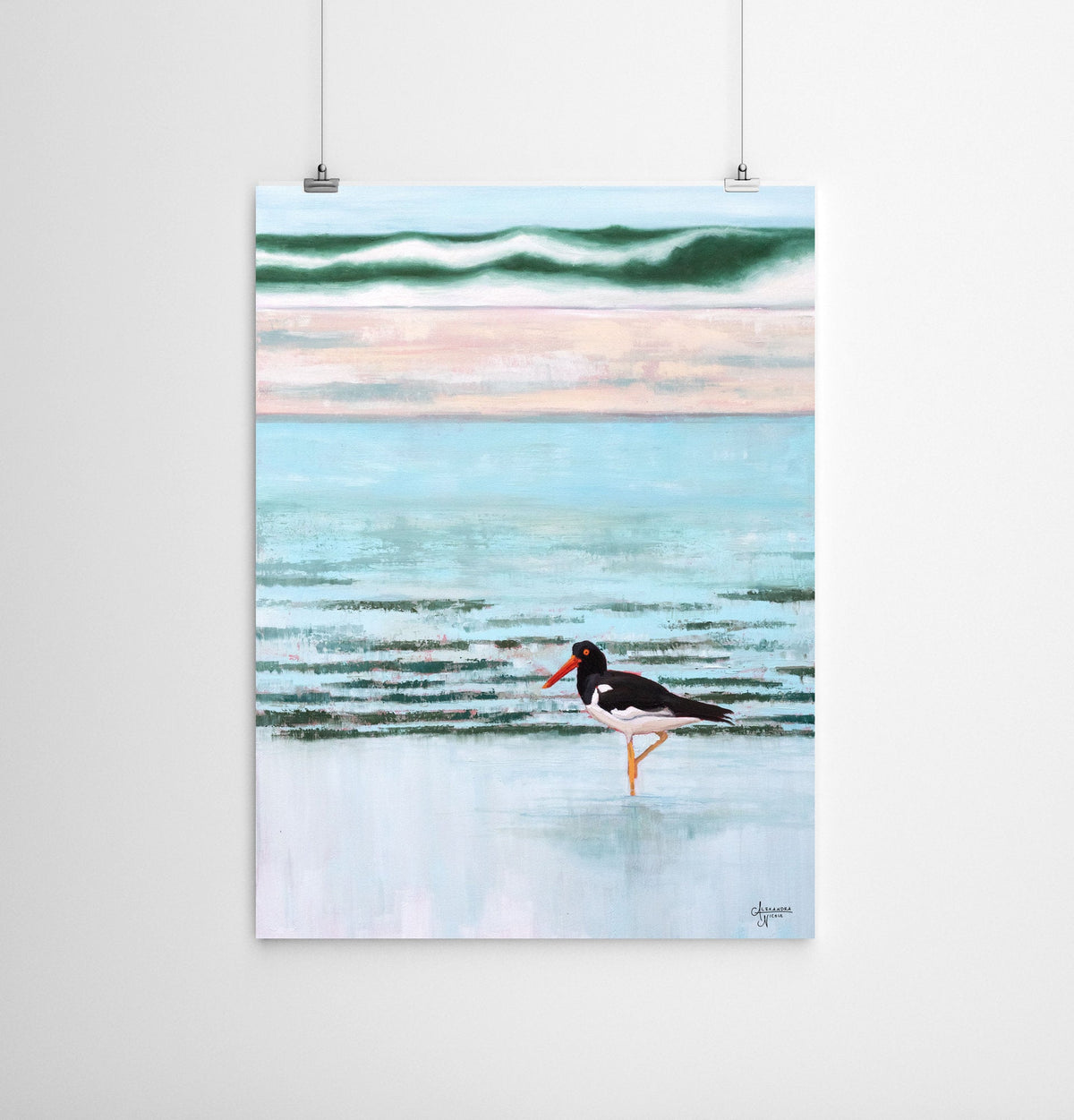 American Oystercatcher Print - ArtByAlexandraNicole