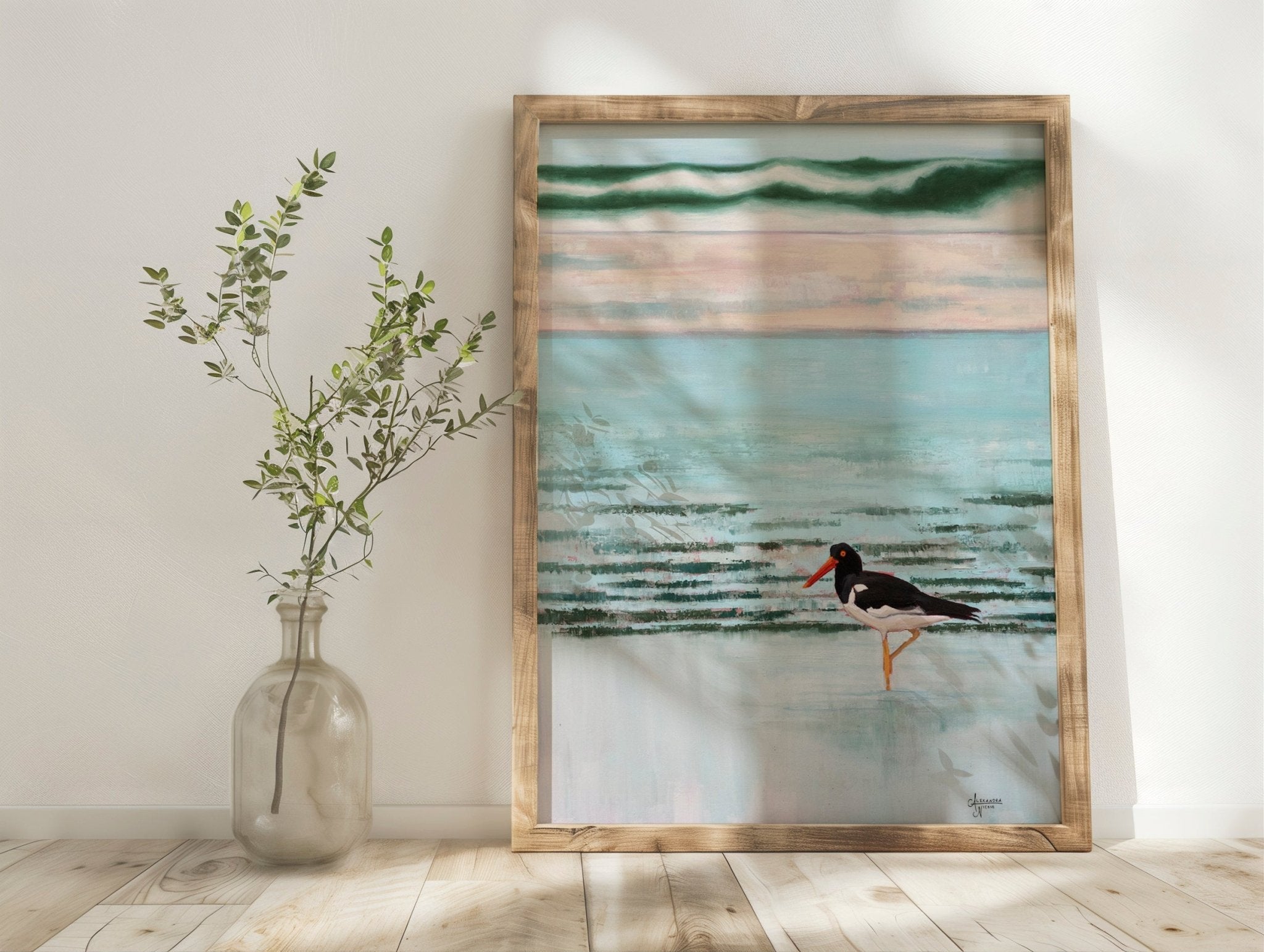 American Oystercatcher Print - ArtByAlexandraNicole