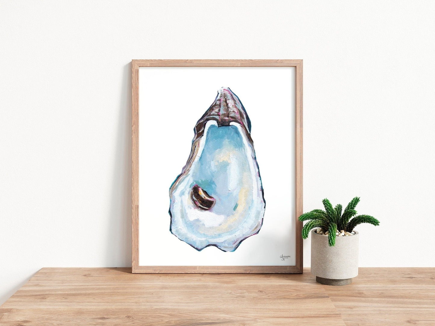 Atlantic Oyster Print 2 - ArtByAlexandraNicole