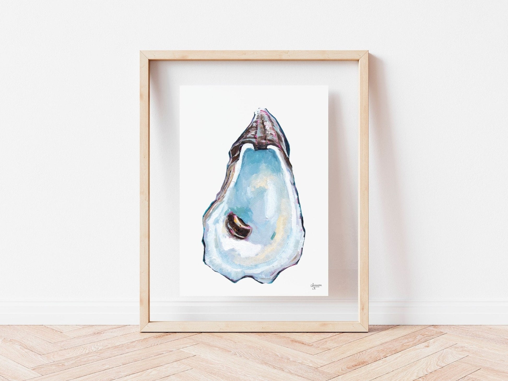 Atlantic Oyster Print 2 - ArtByAlexandraNicole