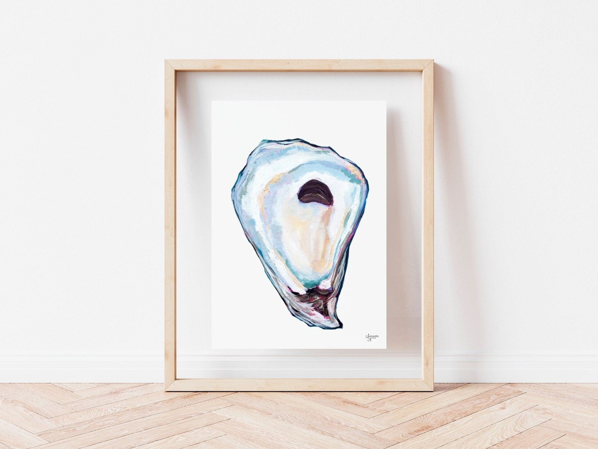 Atlantic Oyster Print 3 - ArtByAlexandraNicole