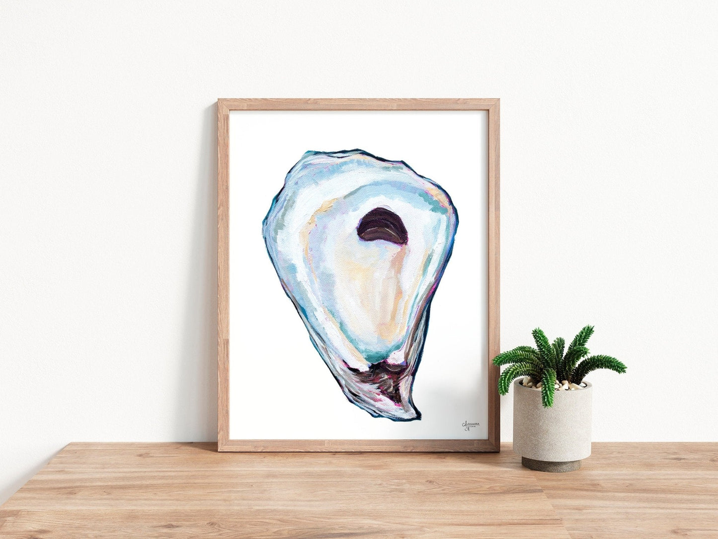 Atlantic Oyster Print 3 - ArtByAlexandraNicole