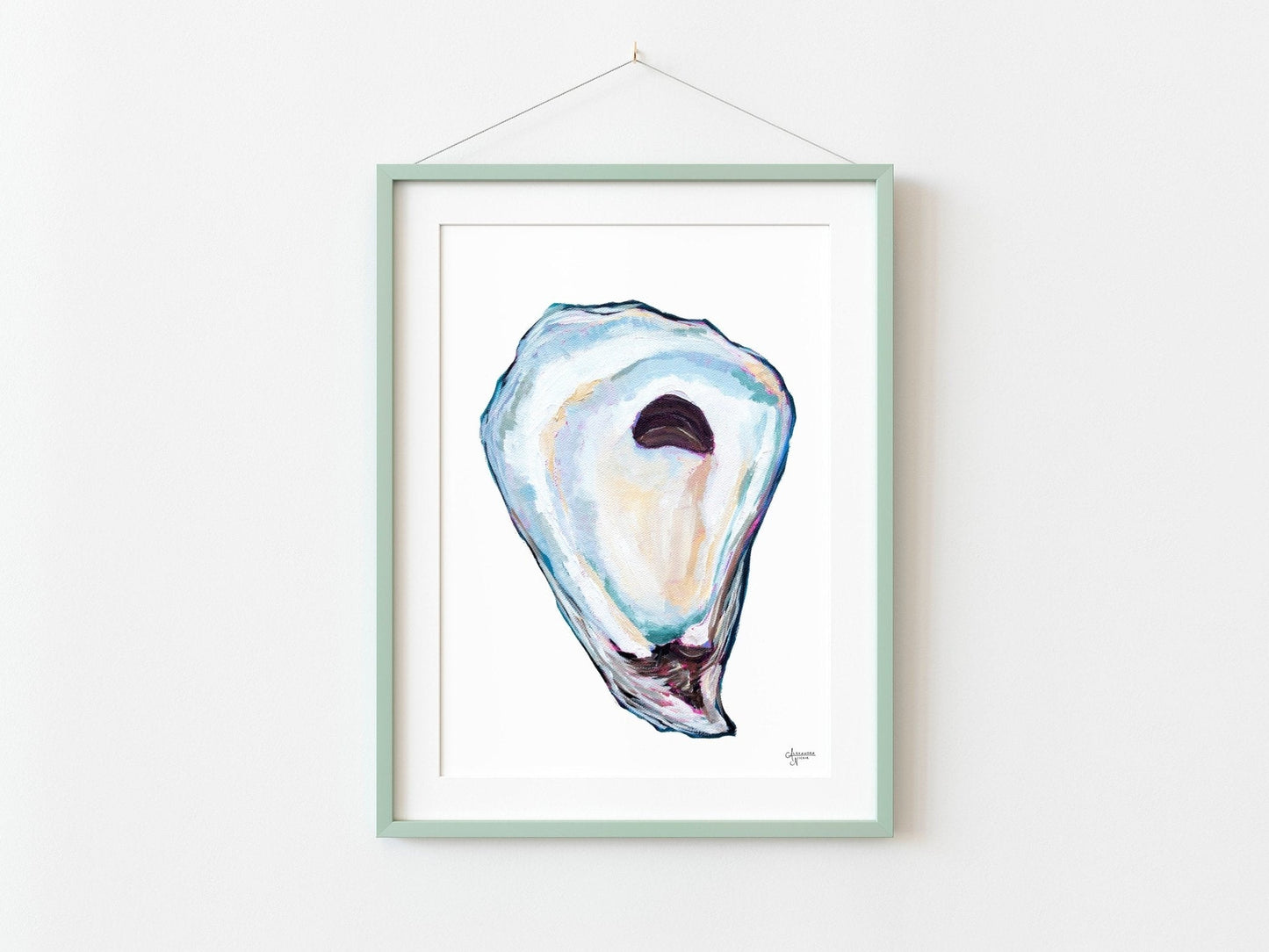 Atlantic Oyster Print 3 - ArtByAlexandraNicole