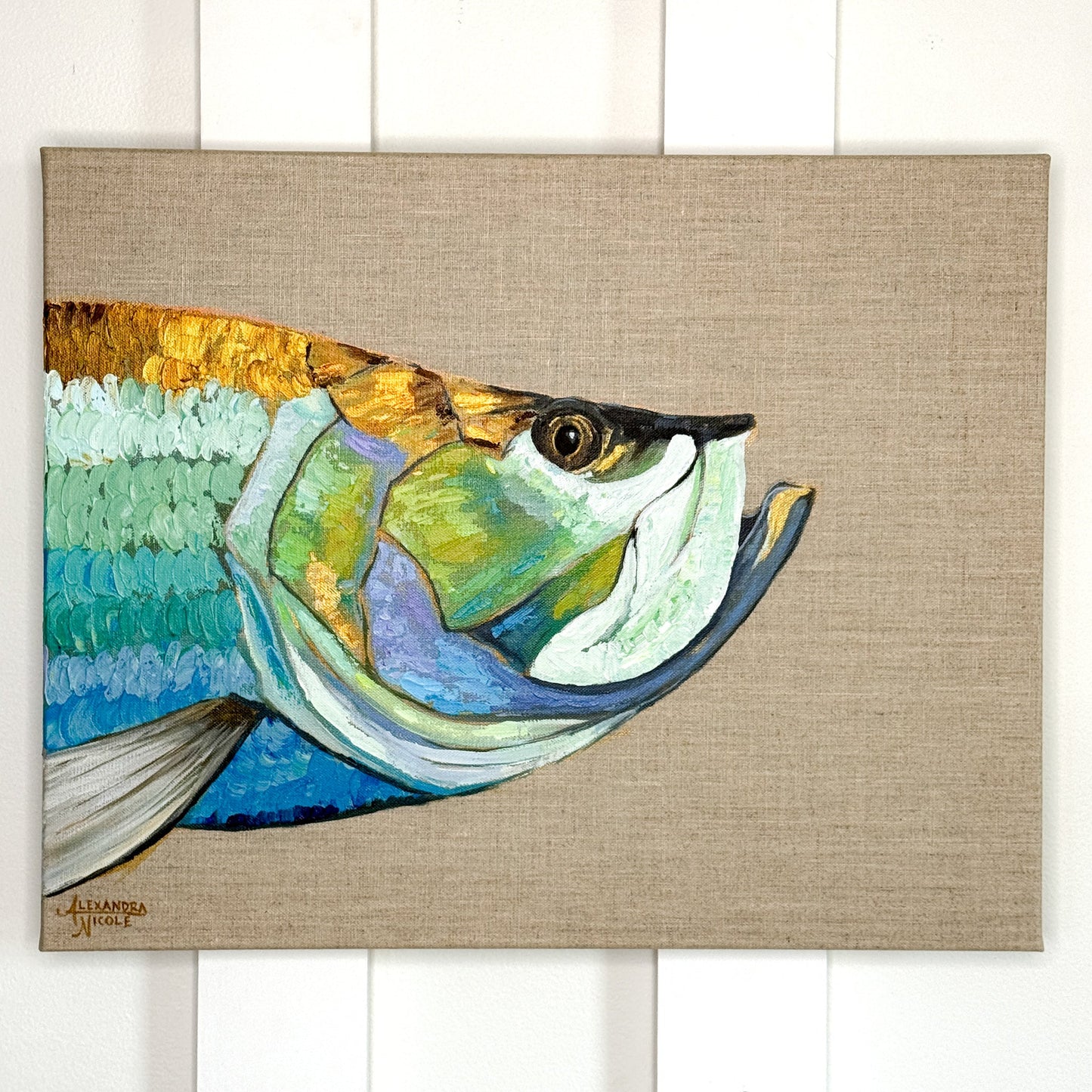 Atlantic Tarpon - ArtByAlexandraNicole