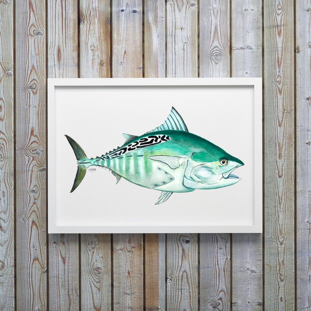 Bonita Watercolor Art Print - ArtByAlexandraNicole