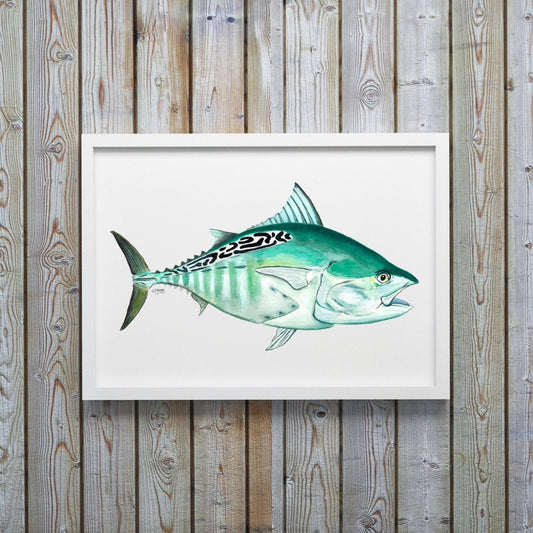 Bonita Watercolor Art Print - ArtByAlexandraNicole