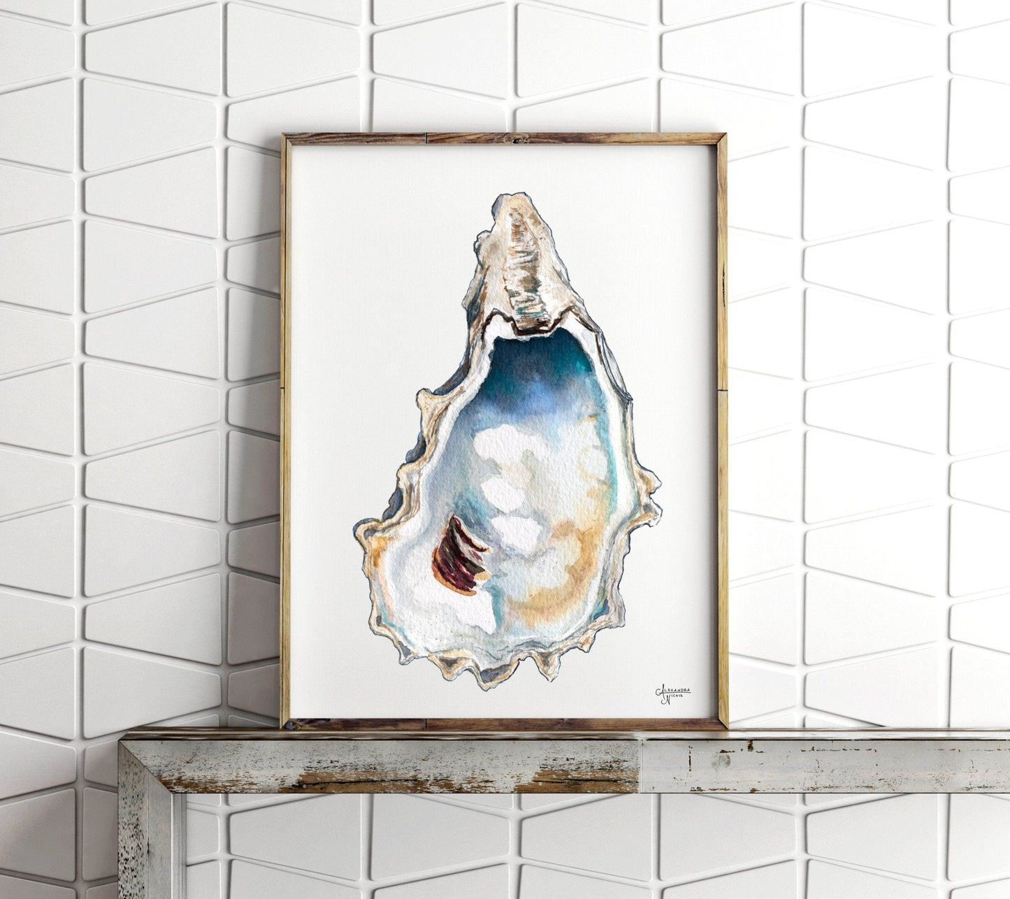 Breach Inlet Oyster Art Print Set - ArtByAlexandraNicole