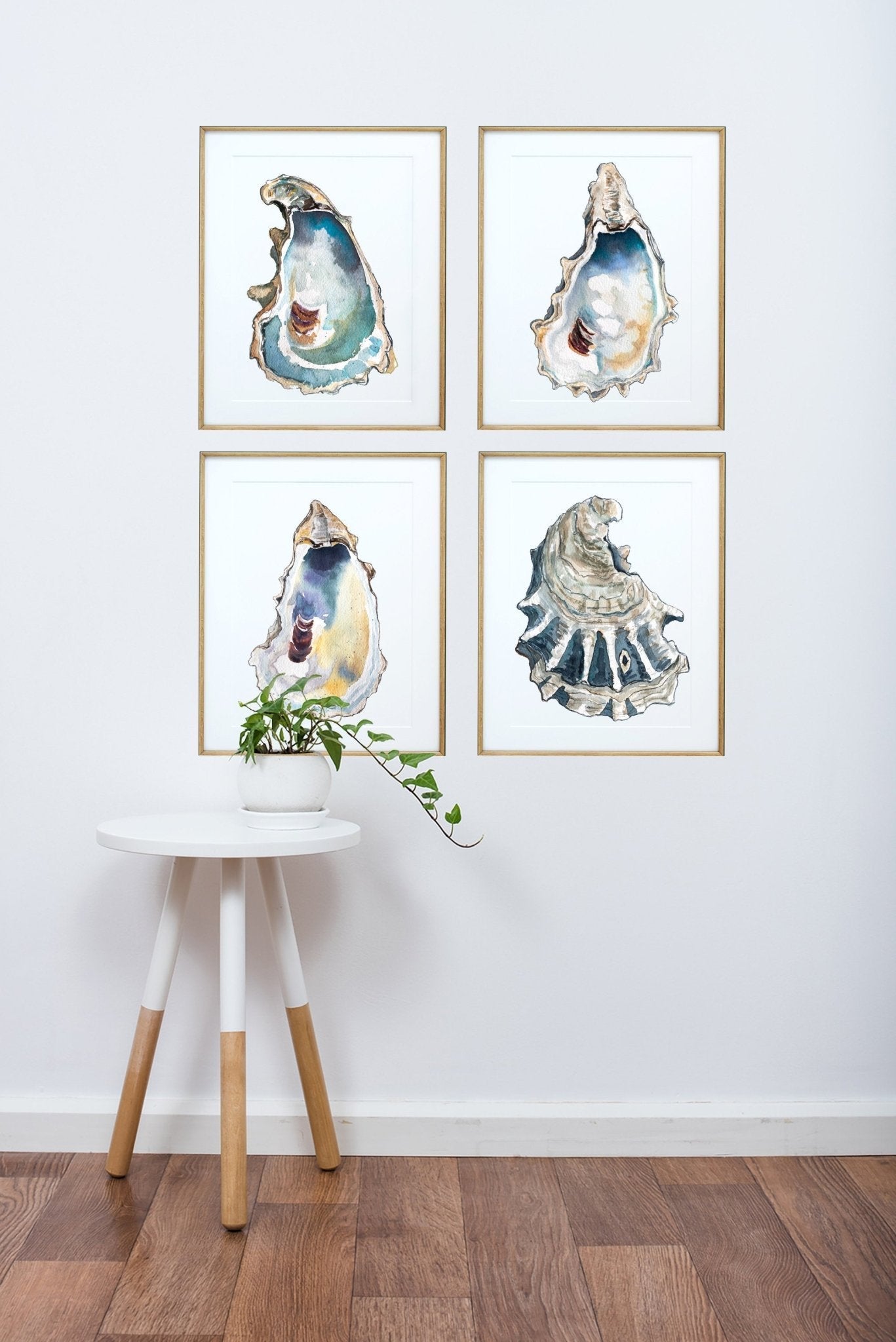 Breach Inlet Oyster Art Print Set - ArtByAlexandraNicole