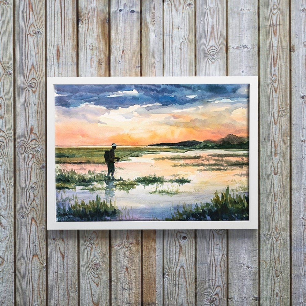 Coastal Marsh Low Country Sunset - ArtByAlexandraNicole