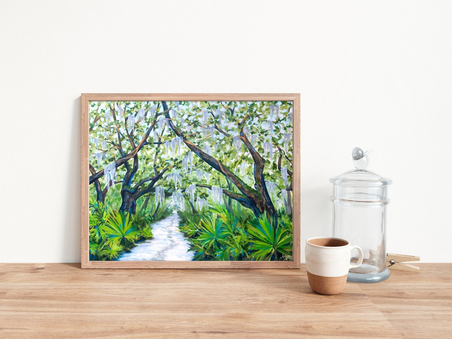 Cumberland Island Trail, Live Oak Tree Print - ArtByAlexandraNicole