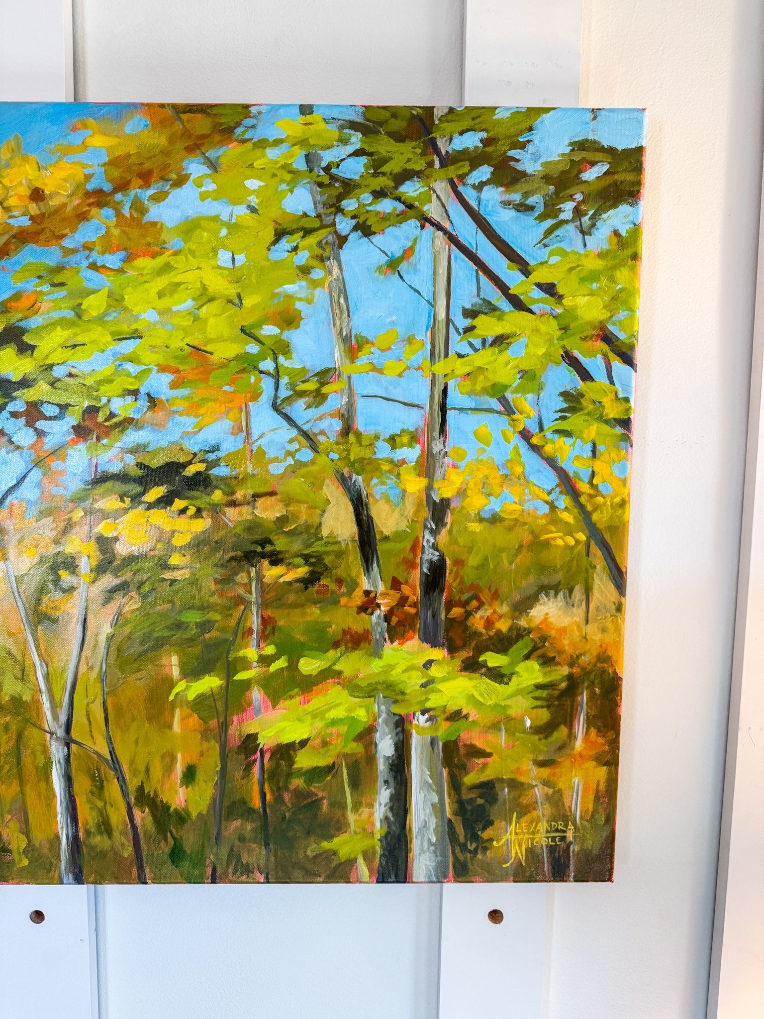 I Flourish in the Fall - ArtByAlexandraNicole