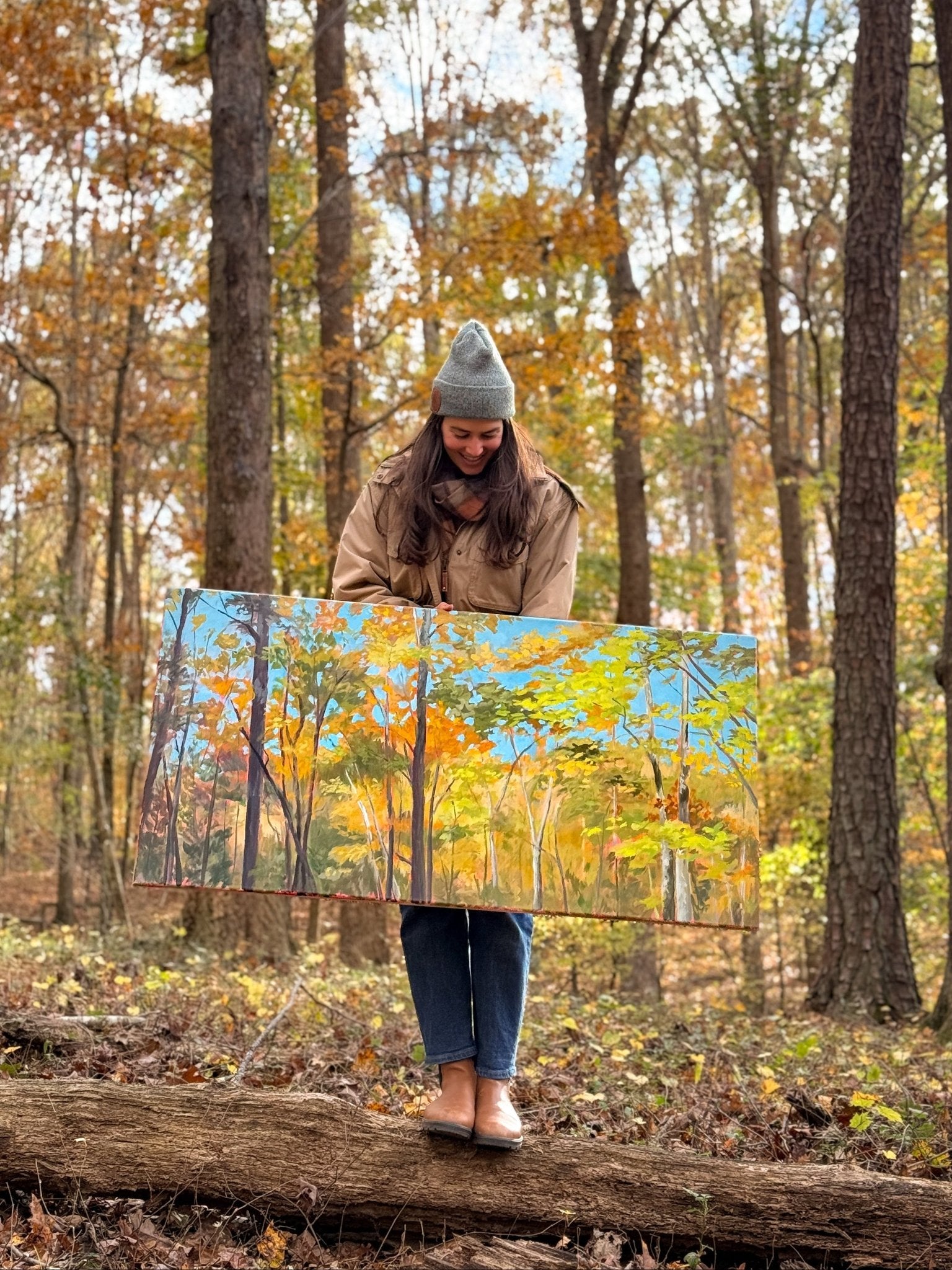 I Flourish in the Fall - ArtByAlexandraNicole