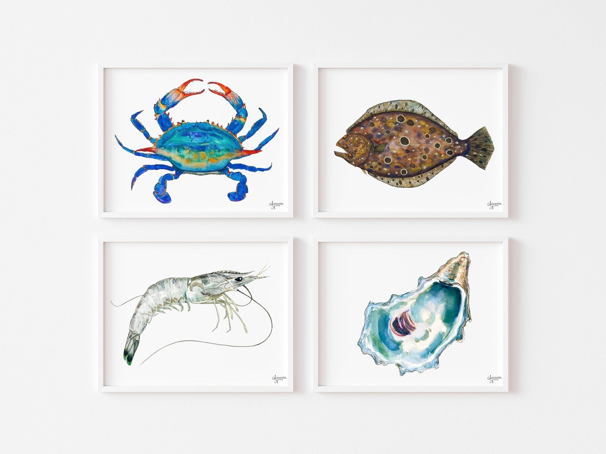 Low Country Art Print Set - ArtByAlexandraNicole