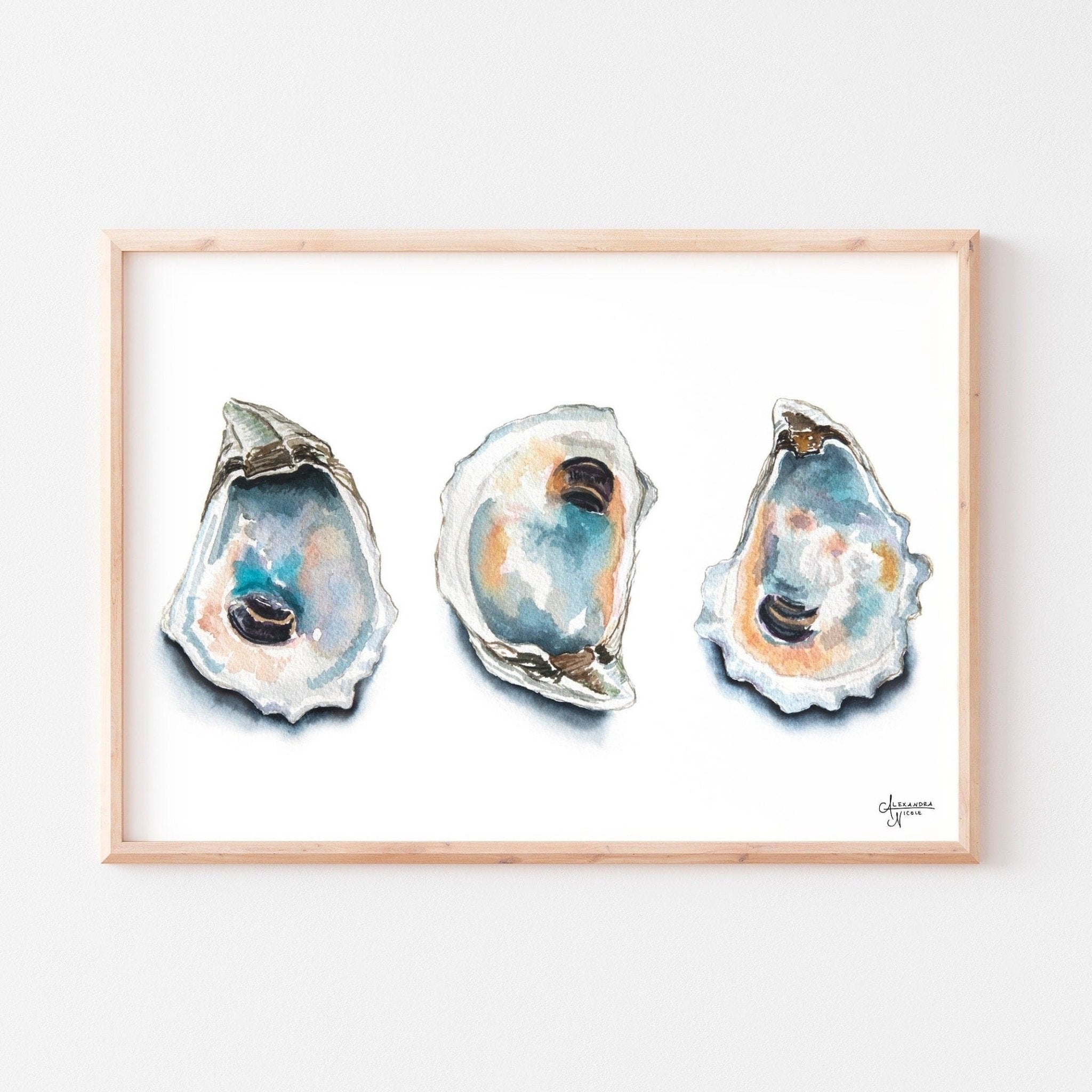 Murder Point Oyster Print - ArtByAlexandraNicole