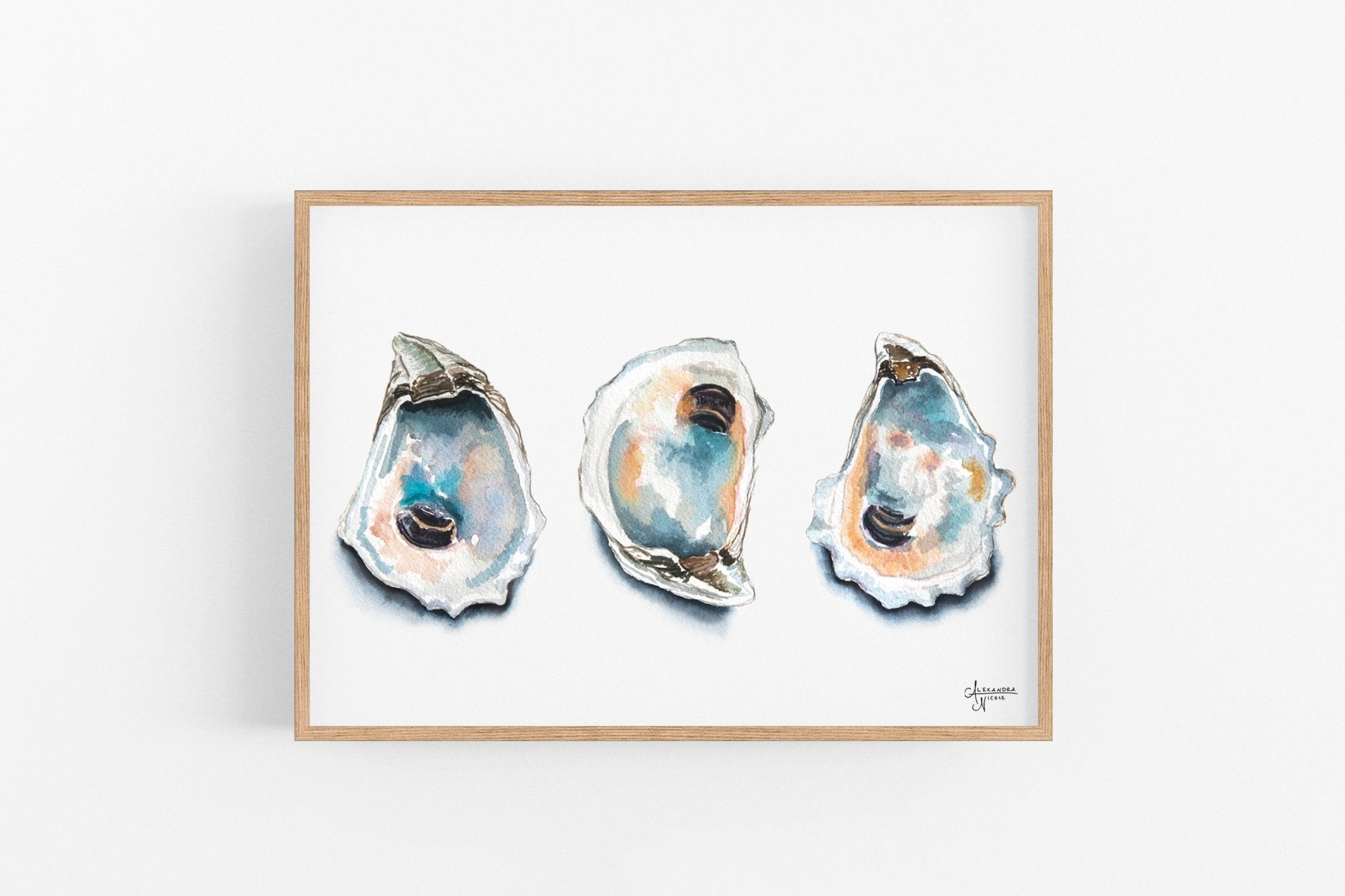 Murder Point Oyster Print - ArtByAlexandraNicole