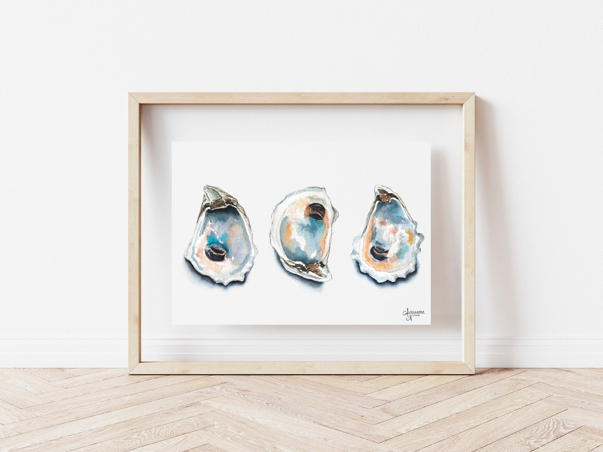 Murder Point Oyster Print - ArtByAlexandraNicole