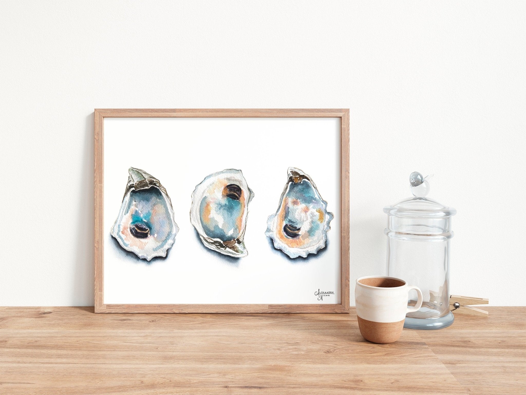 Murder Point Oyster Print - ArtByAlexandraNicole