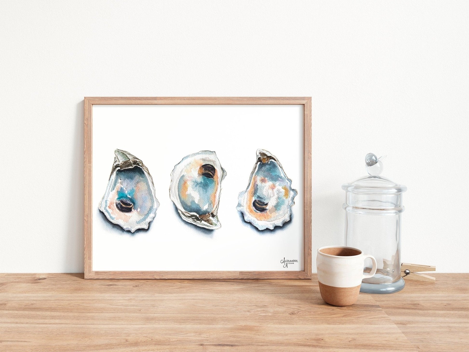 Murder Point Oyster Print - ArtByAlexandraNicole