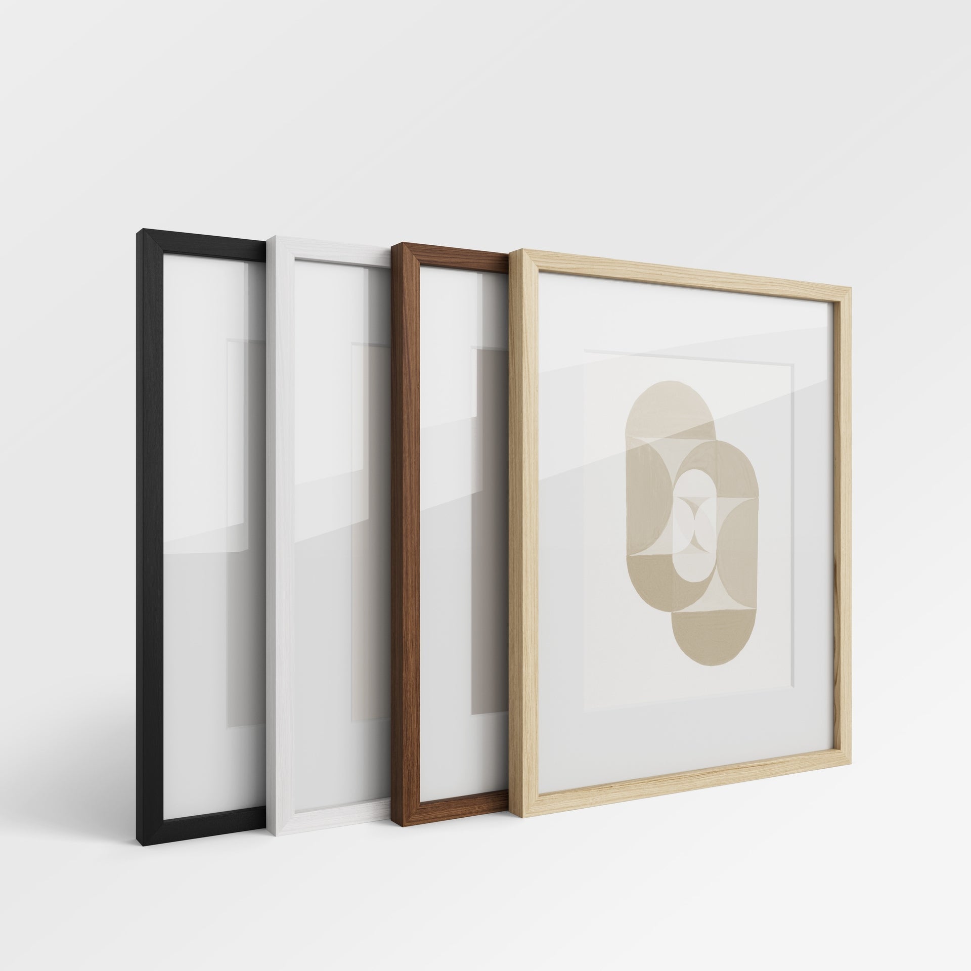 Oyster Shell Watercolor Trio Print Set - ArtByAlexandraNicole