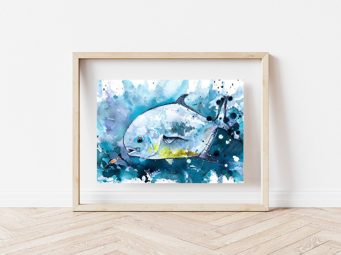 Permit Fish, Saltwater fish - ArtByAlexandraNicole