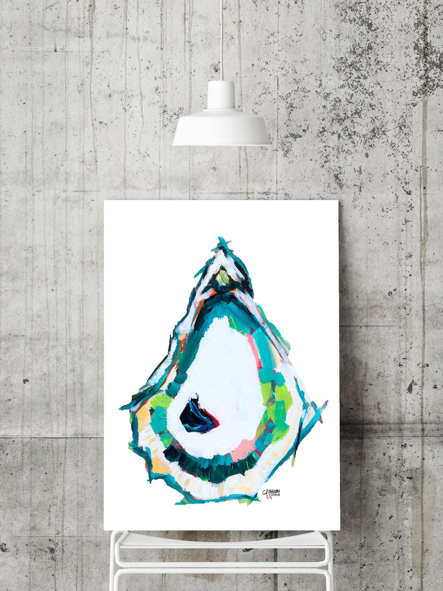 Abstract Oyster Prints Discount Set of 3 - ArtByAlexandraNicole