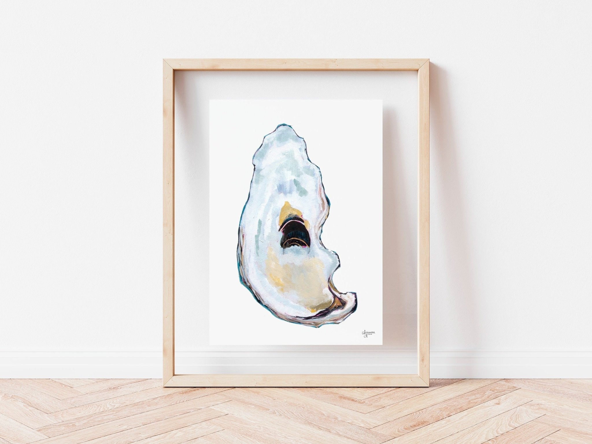Atlantic Oyster Print 1 - ArtByAlexandraNicole