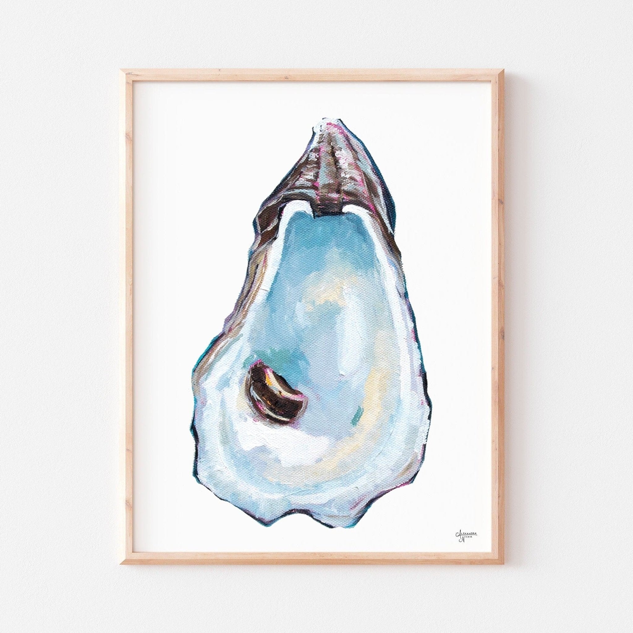 Atlantic Oyster Print 2 - ArtByAlexandraNicole