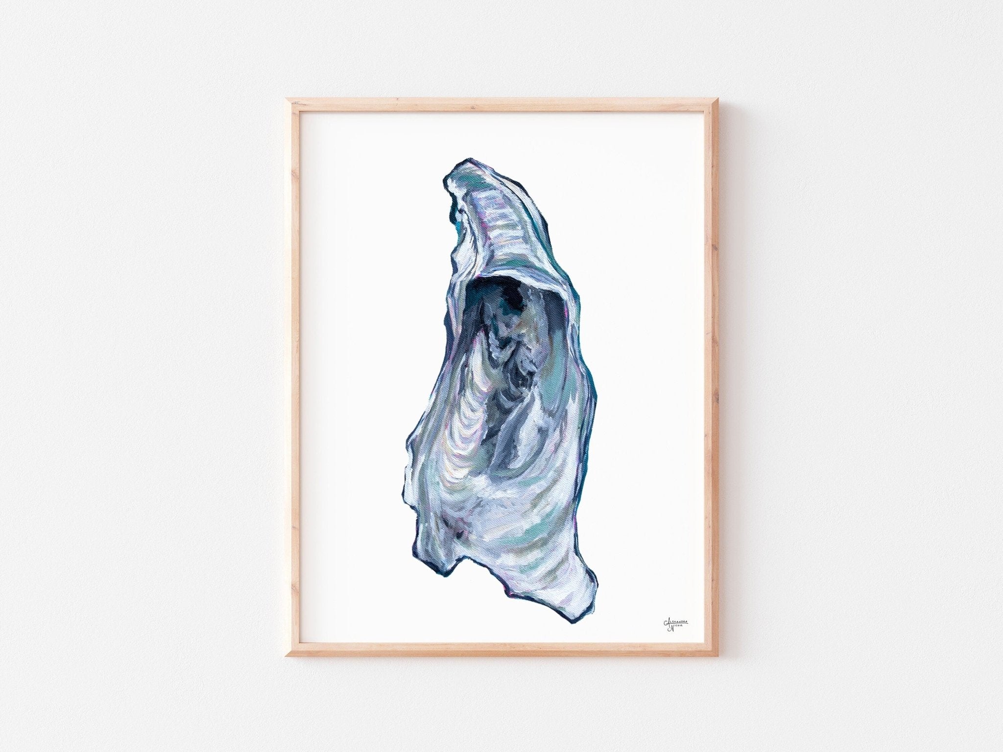 Atlantic Oyster Print 4 - ArtByAlexandraNicole