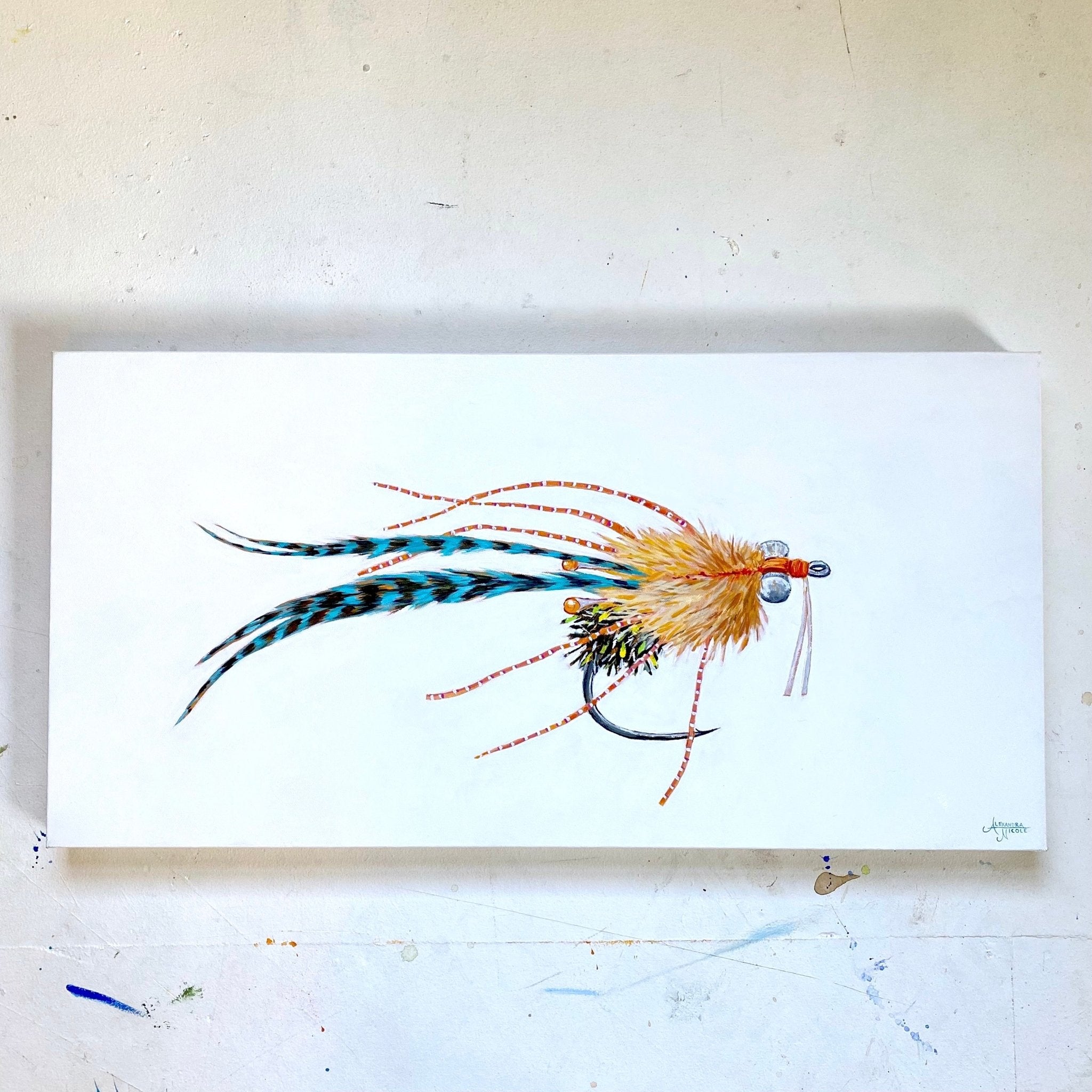 BC Crab Fly - Original Painting