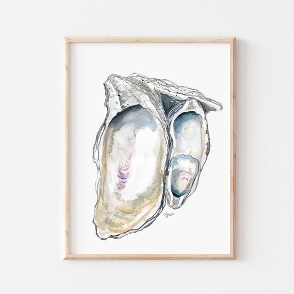 【2024 新作】 oyster-cluster-2-watercolor- トップス