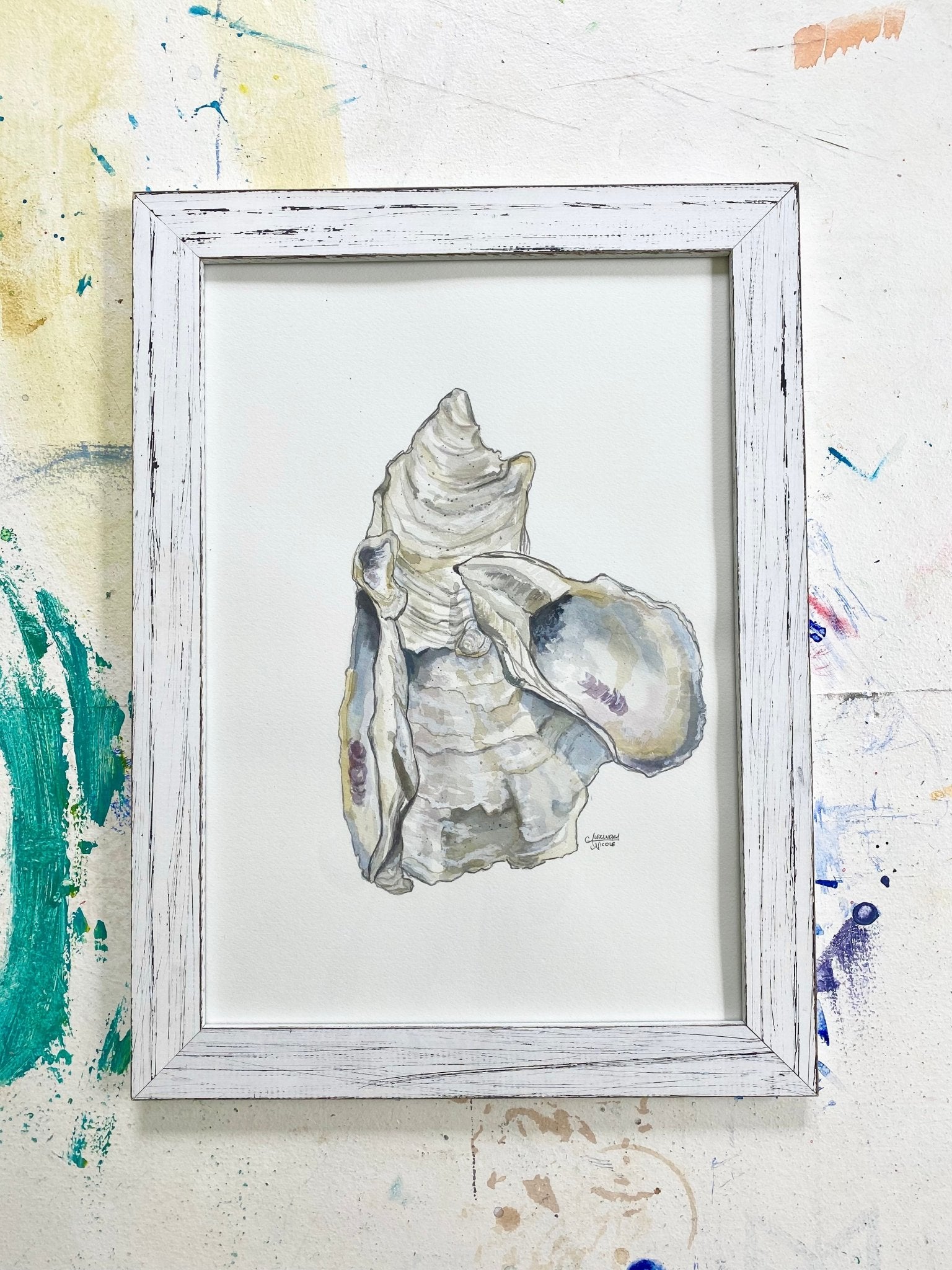 Oyster Cluster 3 - ArtByAlexandraNicole