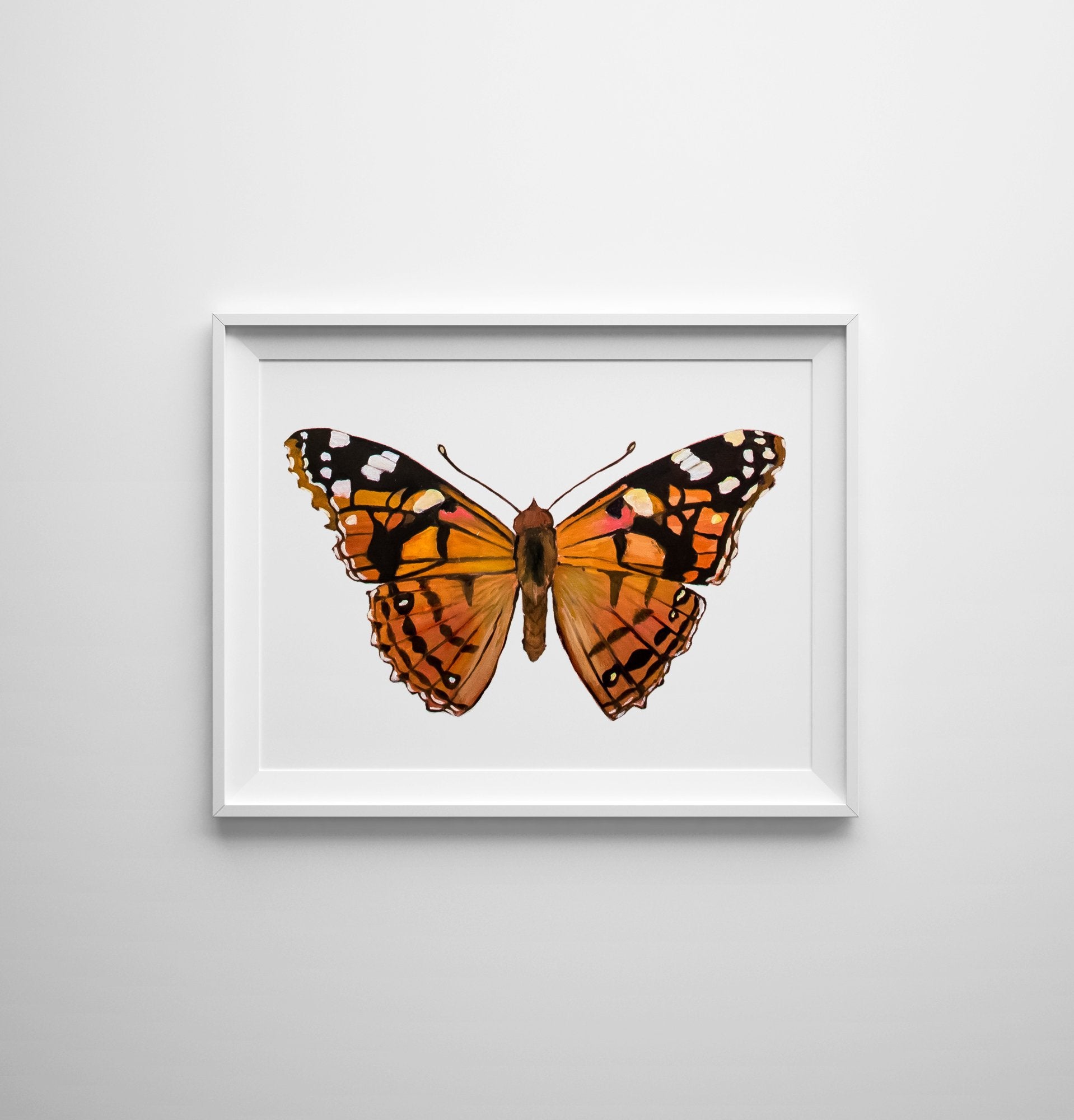Painted Lady Butterfly Print - ArtByAlexandraNicole